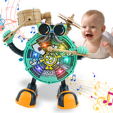 YCFUN Drum Toy Musical Instrument with Dancing, with Music & Recording